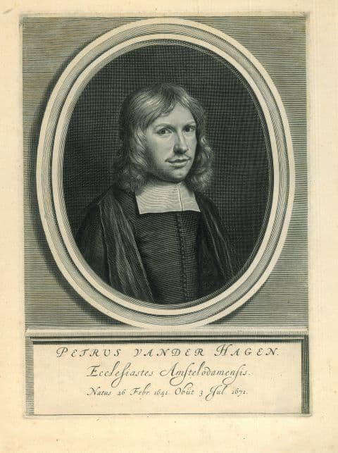 Portrait of Petrus van der Hagen