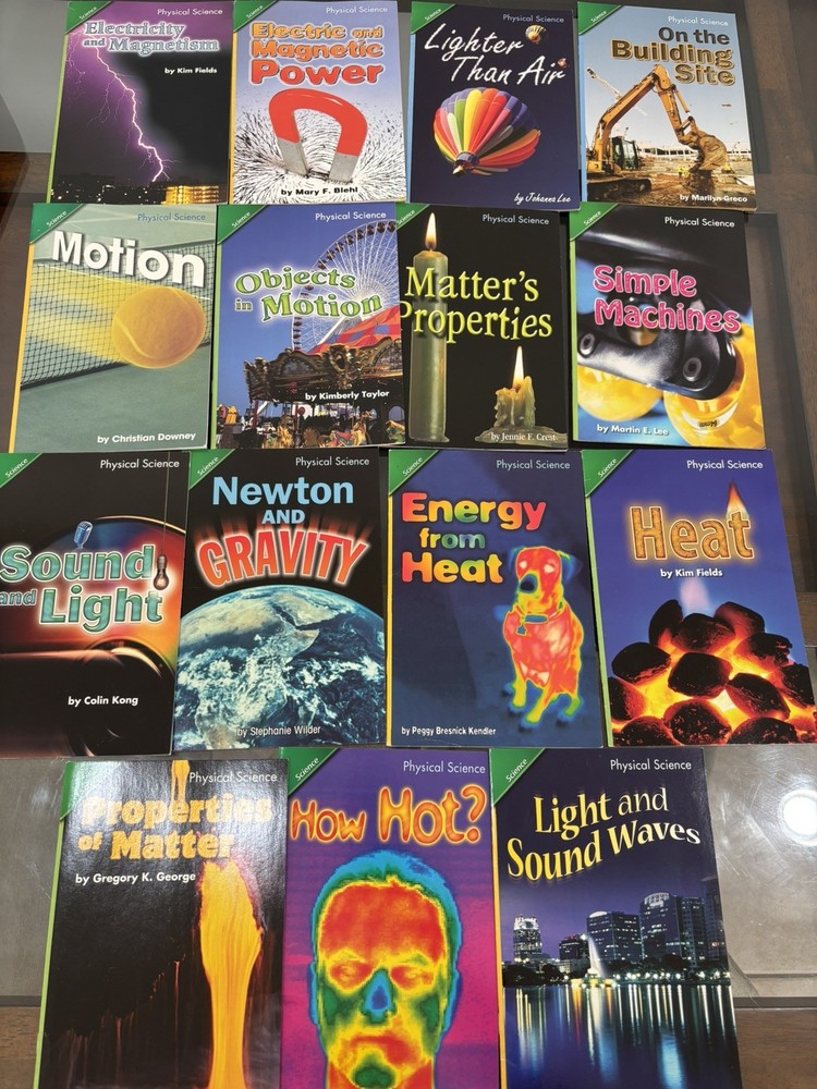NEW DK SCOTT FORESMAN PEARSON 4th GRADE PHYSICAL SCIENCE LOT 15 LEVELED  BOOK