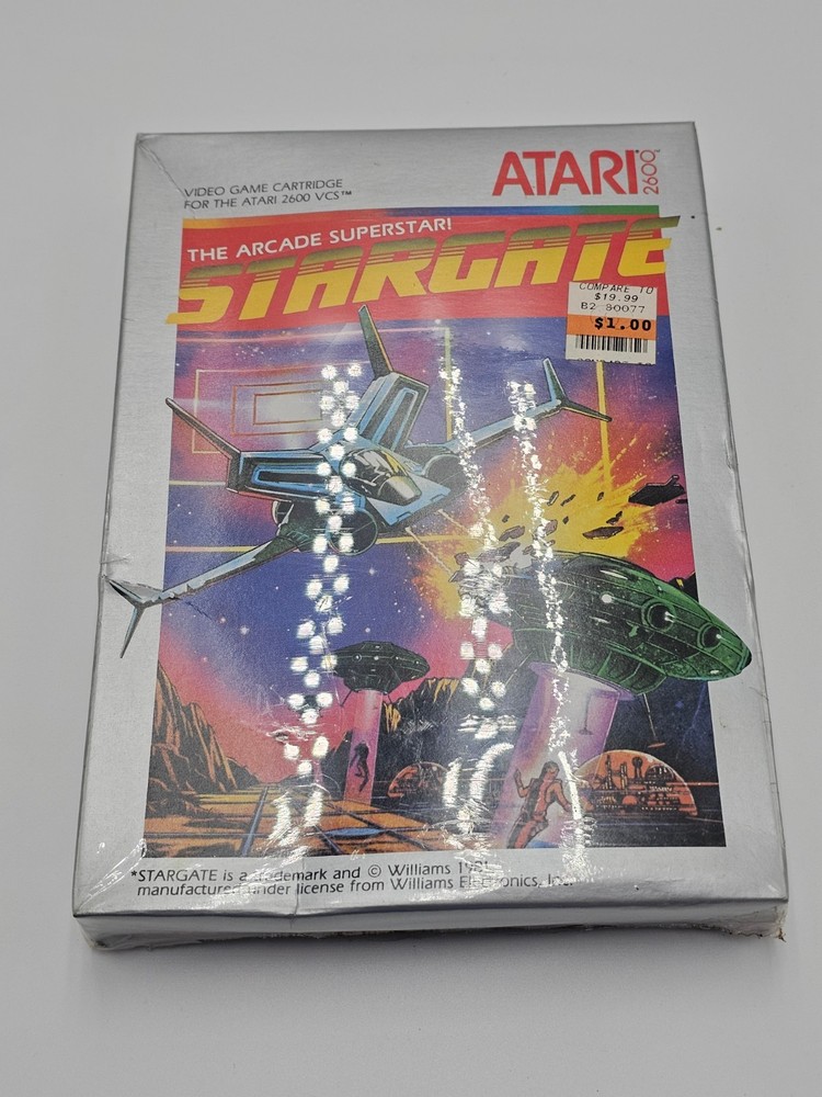 Atari 2600 Stargate New In Box Sealed