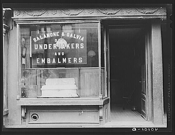 Salamone & Salvia Undertakers & Embalmers,East 63rd Street,New York,NY,FSA