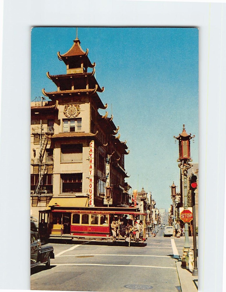 Postcard Chinatown San Francisco California USA
