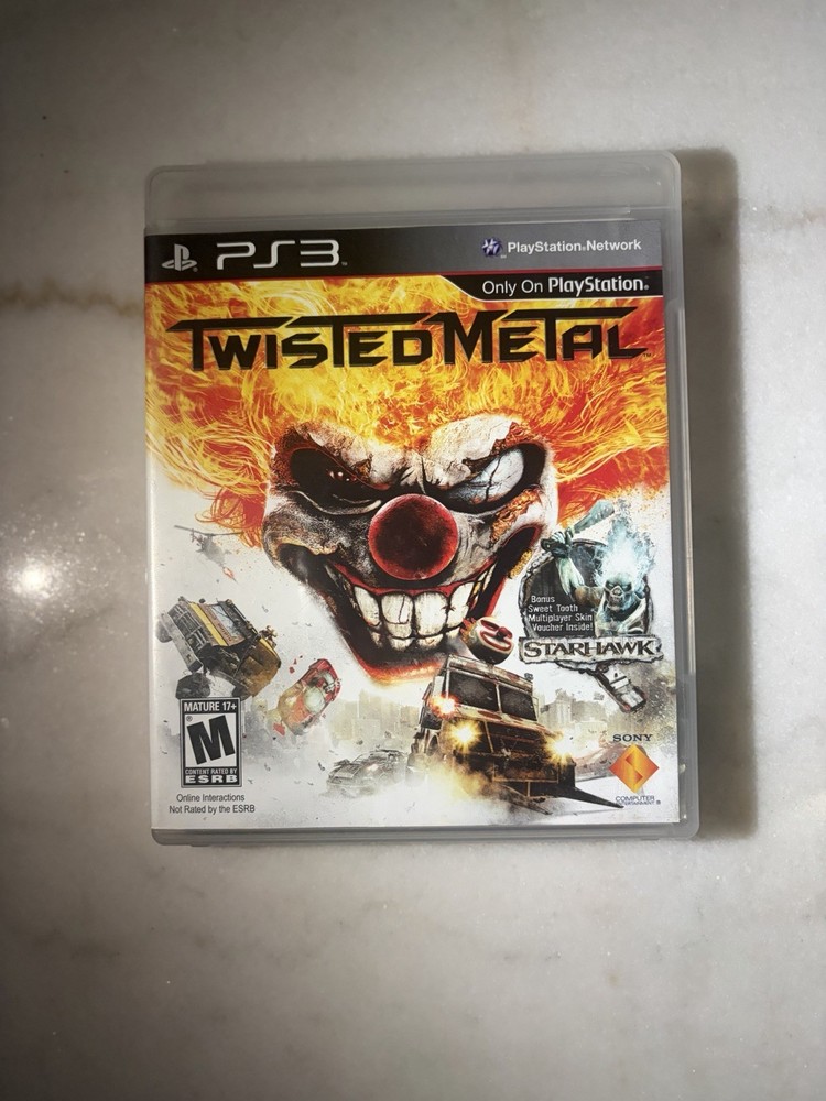 Twisted Metal, 2012 CIB Playstation 3 PS3 With Inserts