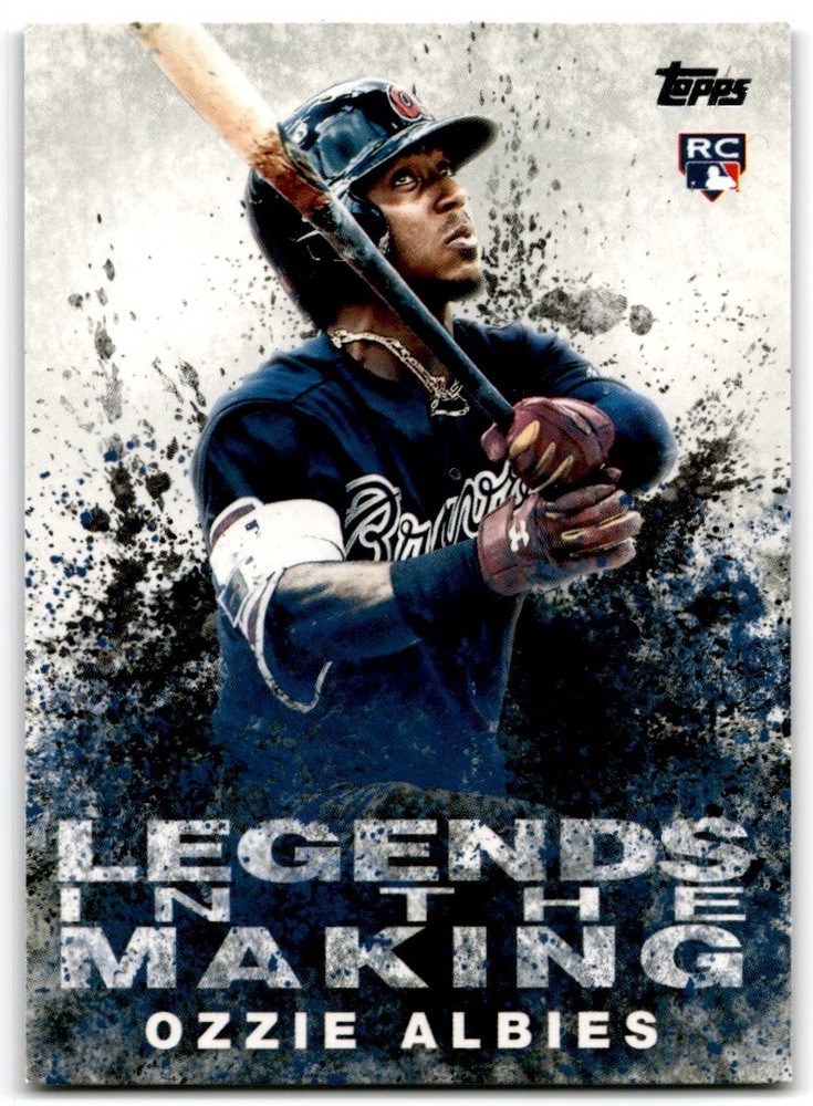 2018 Topps Series 2 Legends in the Making Ozzie Albies NM Set Break