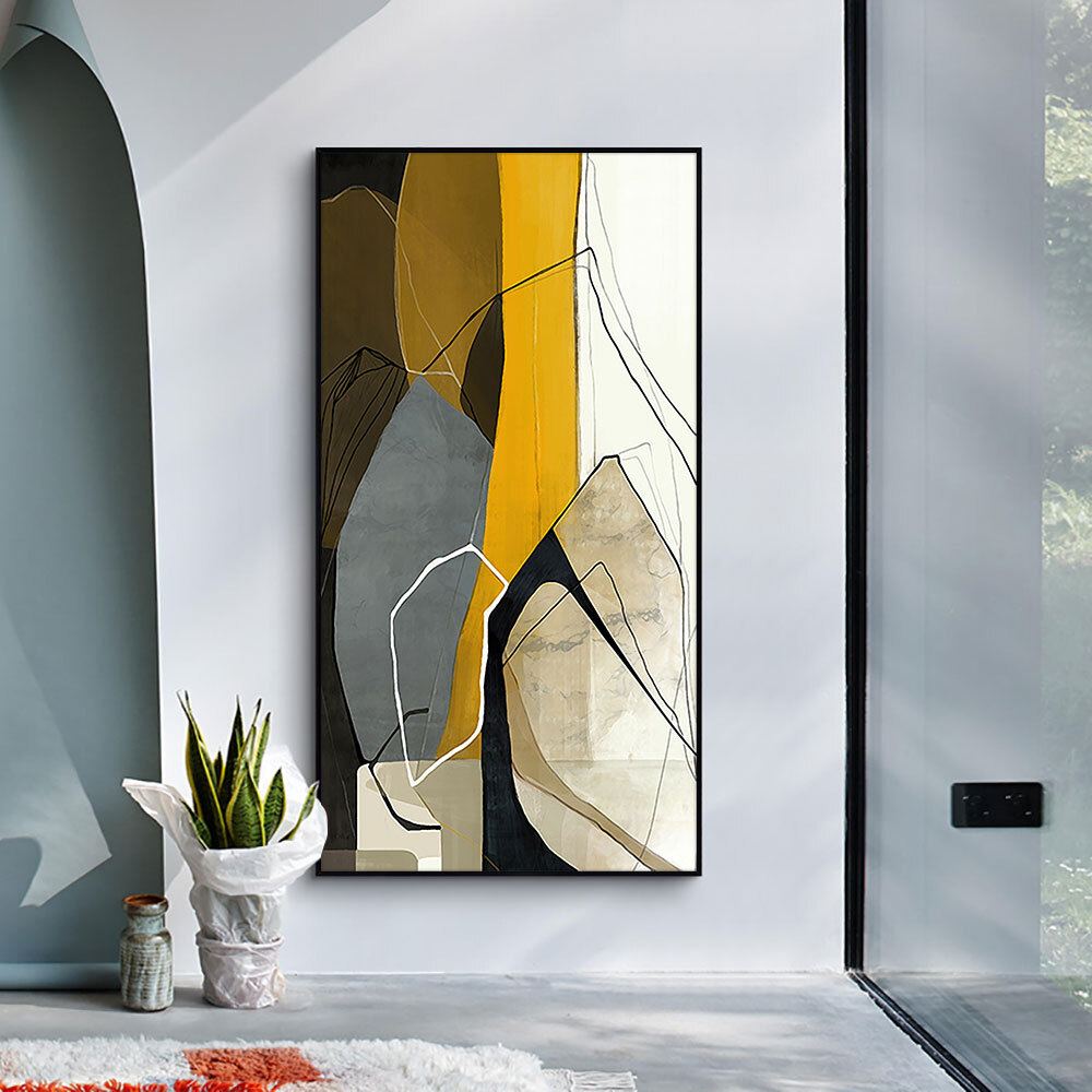 Abstract Landscape Painting Hand Painted Oil Painting On Canvas Modern Wall Art