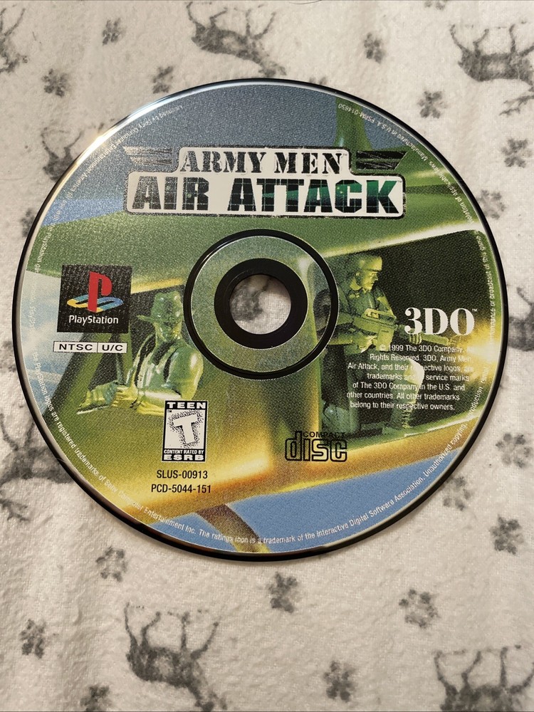 Army Men: Air Attack (Sony PlayStation 1 PS1, 1999) - DISC ONLY