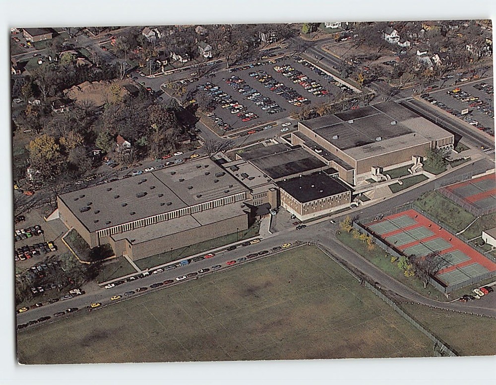 Postcard Halenbeck Hall St. Cloud State University Minnesota USA