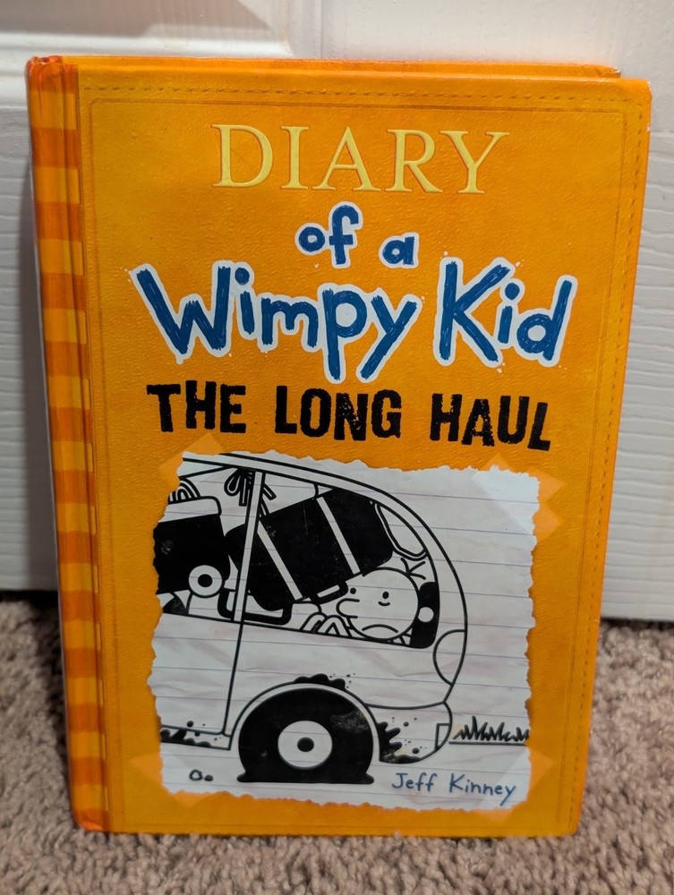 Diary of a Wimpy Kid #9: The Long Haul by Jeff Kinney (2014, Hardcover)