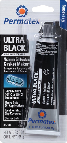 Permatex 82180-12PK Ultra Black Maximum Oil 3.5 Fl. Oz. (Pack of 12),