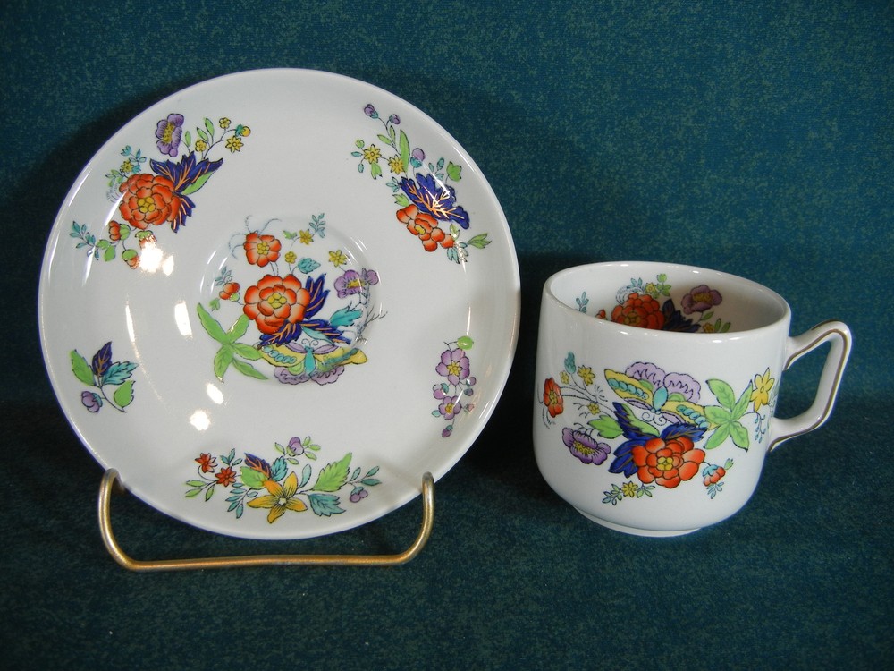 Copeland Spode W26 New Stone Demitasse Cup and Saucer Set(s
