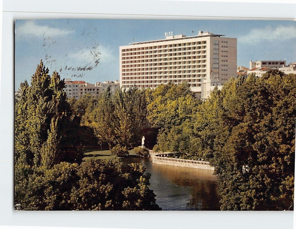 Postcard Hotel Ritz Lisbon Portugal