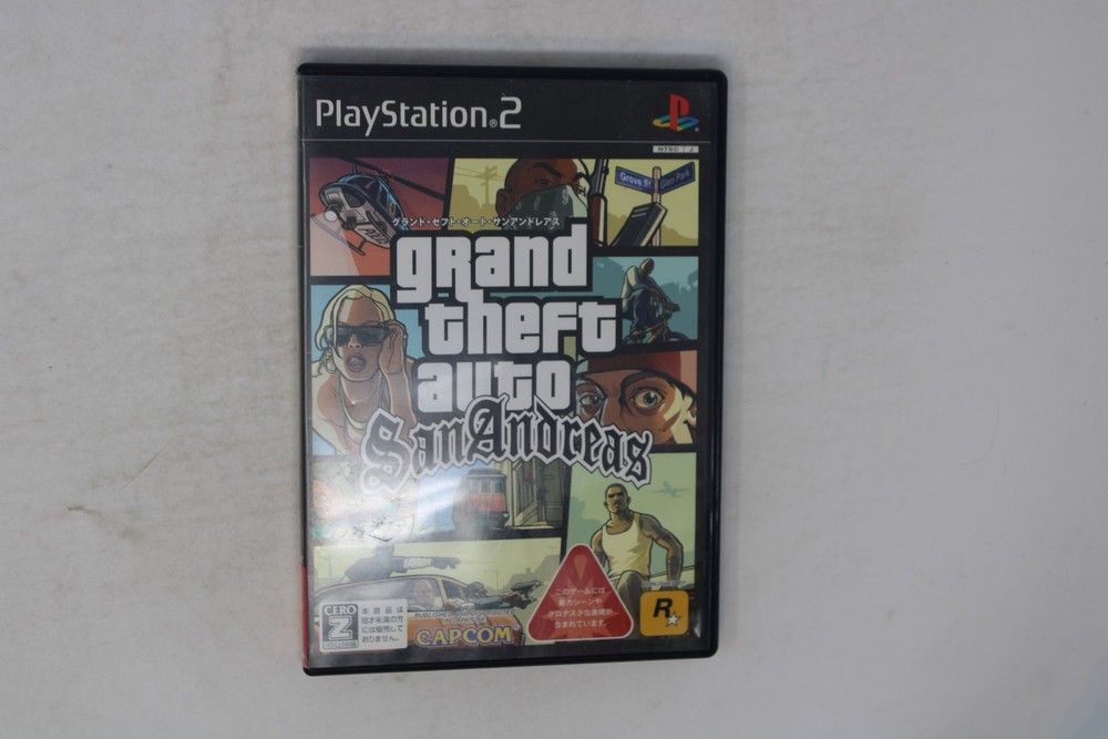 Grand Theft Auto: San Andreas PlayStation 2 JPN (Region Locked)
