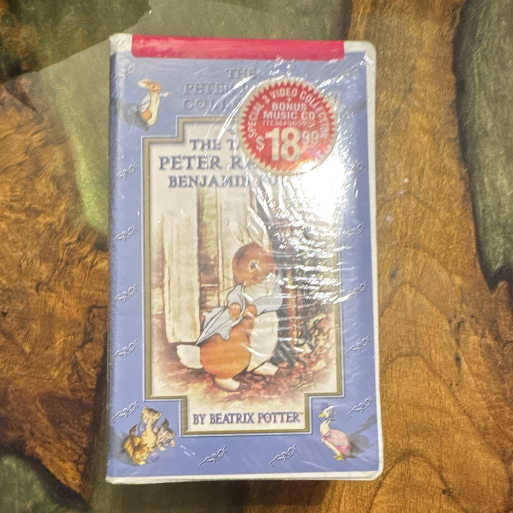 Beatrix Potter Tale of Peter Rabbit & Benjamin Bunny Hardcover Audio CD