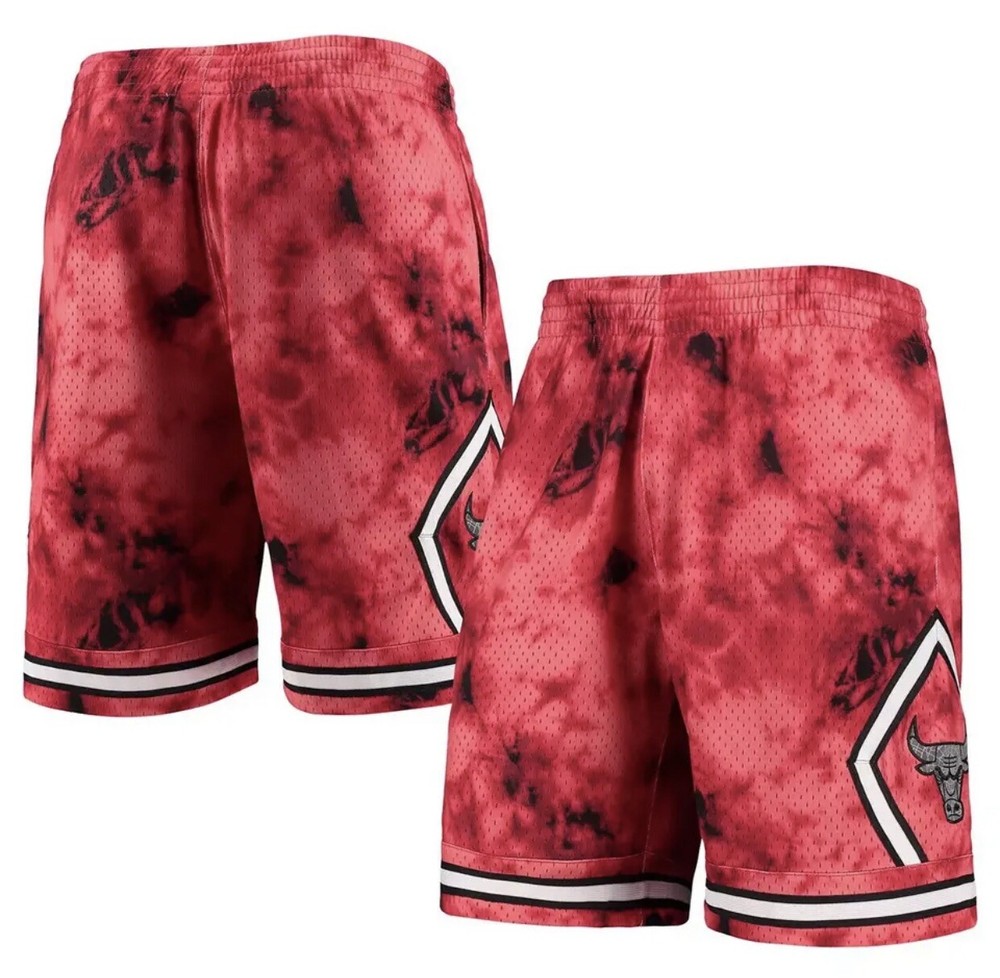 Mitchell & Ness Chicago Bulls Red Hardwood Swingman Basketball Shorts Size S