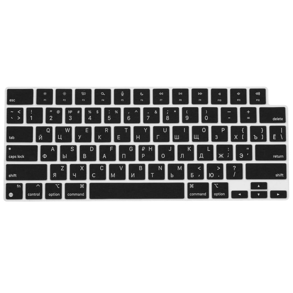 Russian Keyboard Cover Skin for 2024-2022 MacBook Air 13.6 15 inch M3 M2 A311...