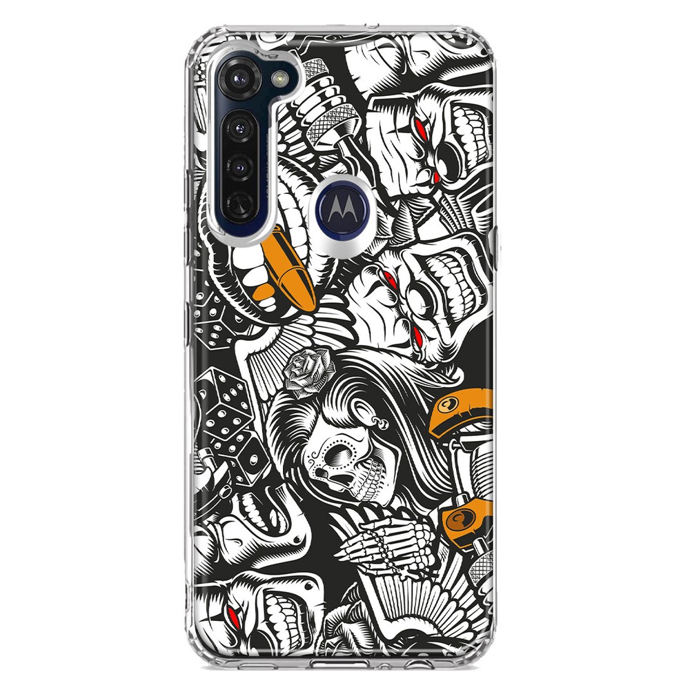 Mundaze Case for Motorola Moto G Stylus 2020 Cover Abstract Graffiti Tattoo-image