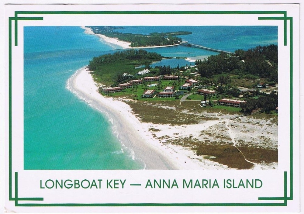 Postcard Longboat Key Anna Maria Island Florida