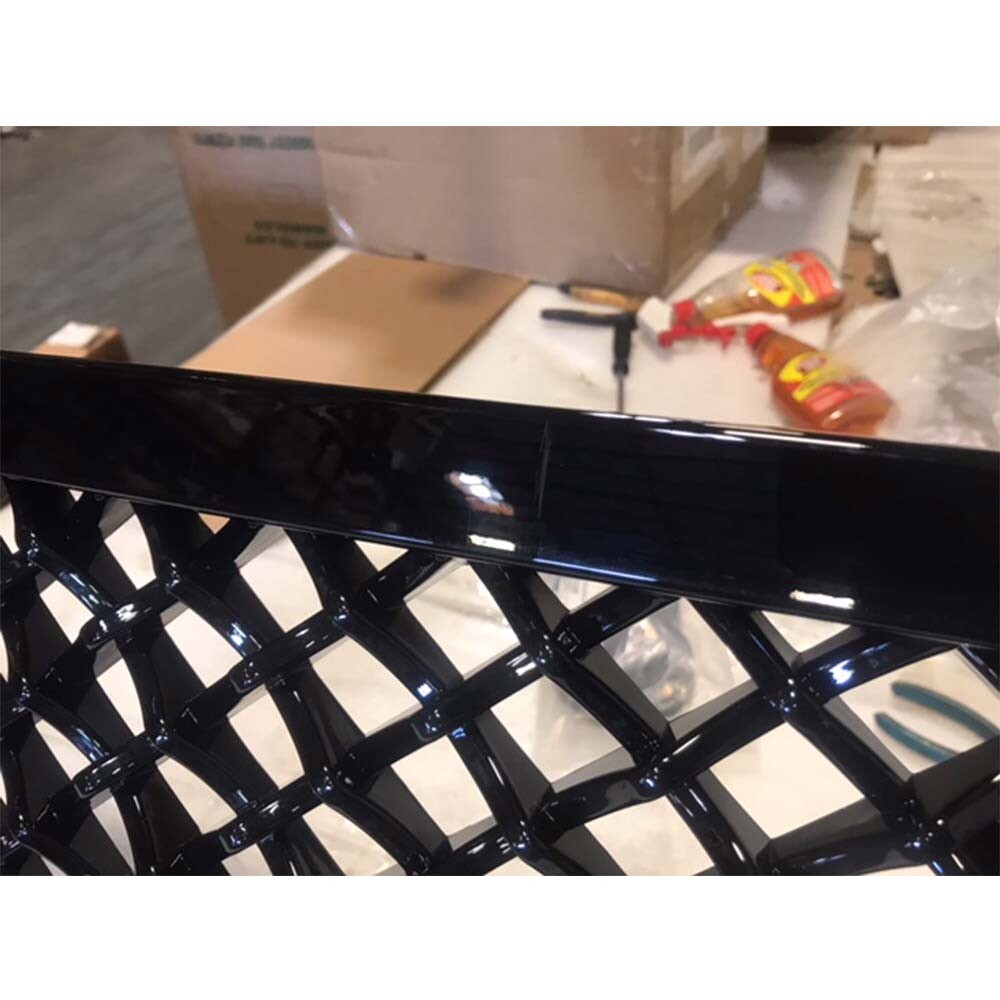 07-09 Toyota Tundra Black Mesh Hood Grille D11 Replacement