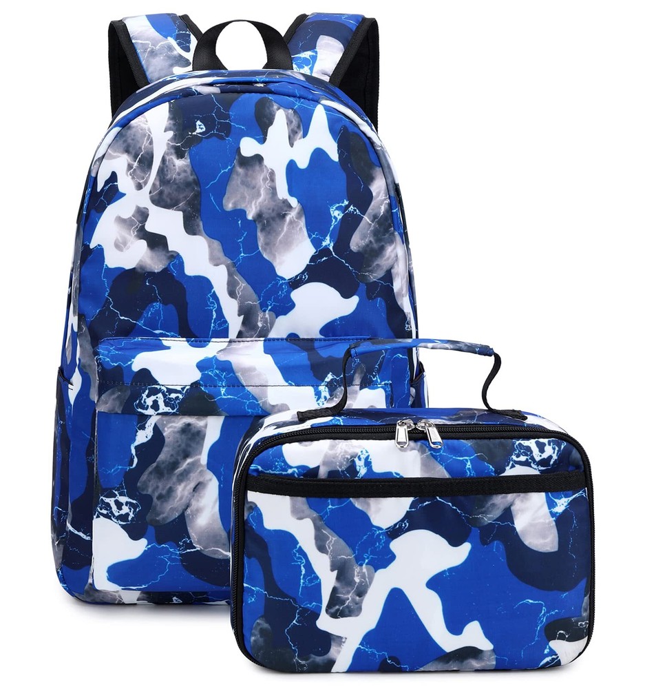 Kids Backpack Boy/Girl Backpacks for School with Lunch Box Elementary Back Pa...