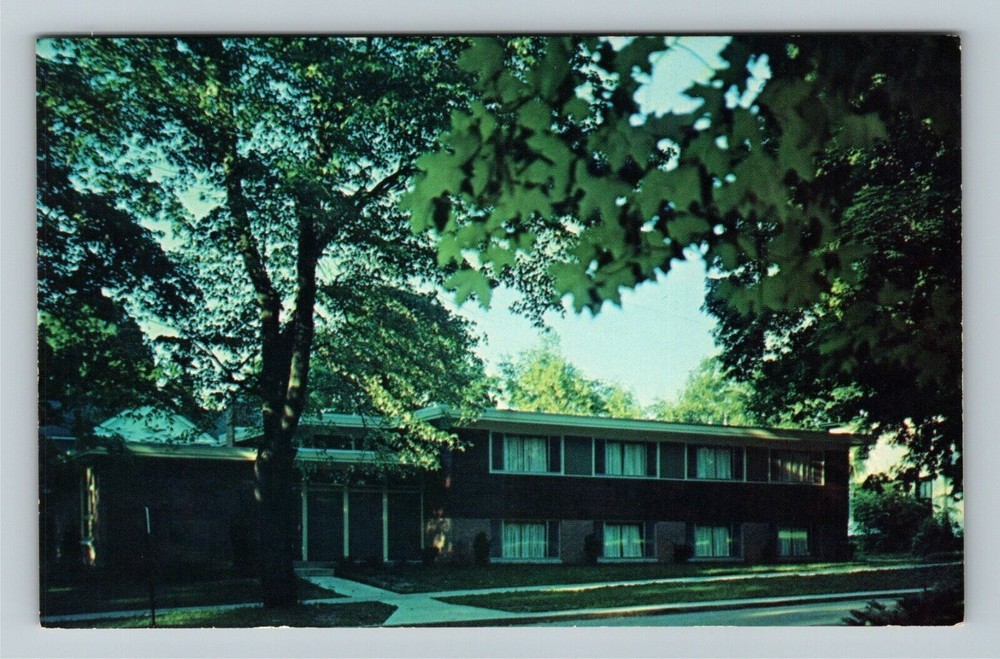 Hillsdale MI-Michigan, Hillsdale College, Vintage Postcard