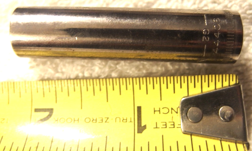 9 mm ad CRAFTSMAN 1/4” DR inverted G2 44406 DEEP WELL 9 MM SOCKET VTg tool USA