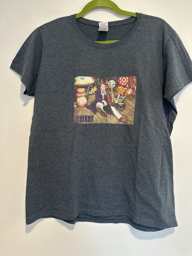 Willy Wonka Gene Wilder DEALER  Sz:XL Chocolate Factory Movie 1971 Graphic Tee