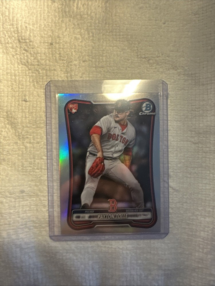 2026 Bowman Chrome Payton Tolle Red Rookie RC #26 RED SOX