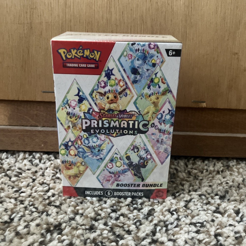 Prismatic Evolutions Booster Bundle Pokemon Scarlet Violet New Sealed