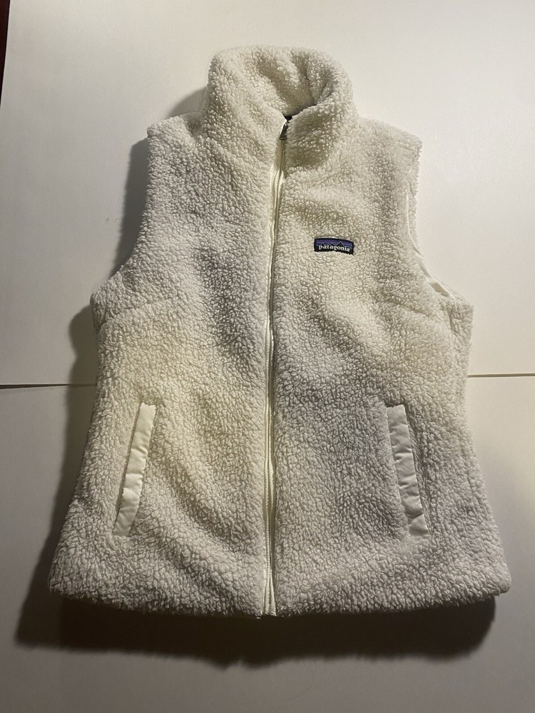 Patagonia Vest Womens S Los Gatos Sherpa Full Zip Fleece Gorpcore Outdoor Hiking