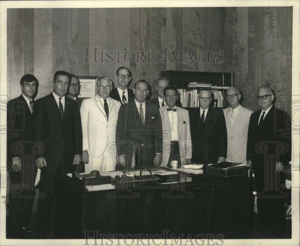 1968 Press Photo Manpower study committee for Jefferson Parish schools- Meeting