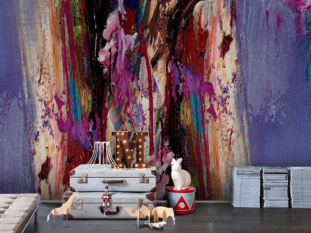 3D Abstract Artistic Graffiti Wall Murals Wallpaper Murals Wall Sticker 62-image