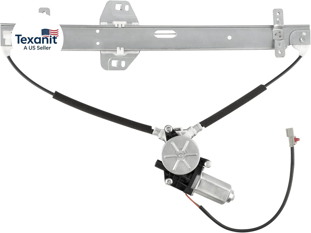 748-512 Rear Left Driver Side Power Window Regulator with Motor Fit for Honda Pi