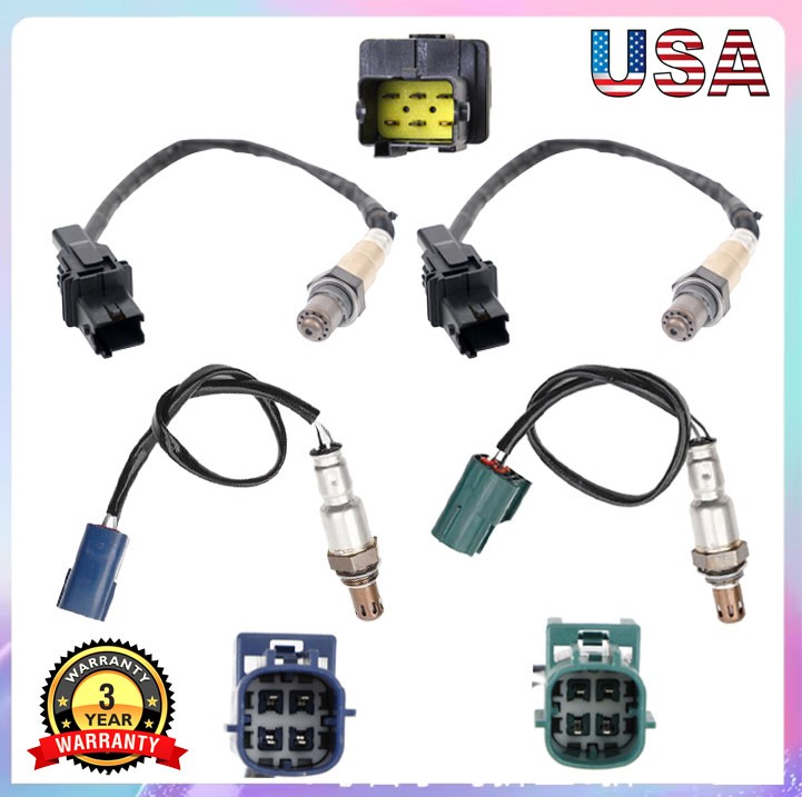 4pcs Upstream+Downstream Oxygen Sensor For 2005 2006 Nissan Pathfinder 4.0L V6