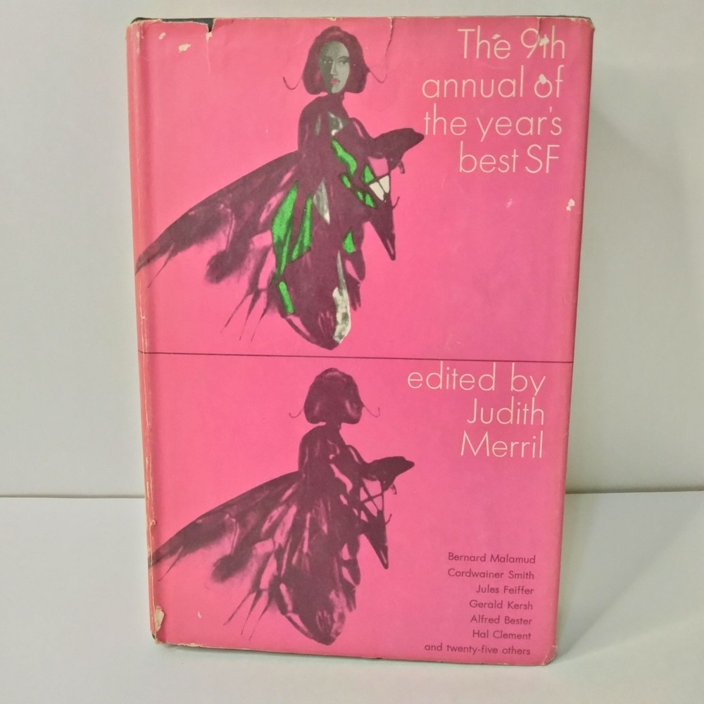 The 9th Annual Of The Years Best SF Hardcover Judith Merril Vintage 1964