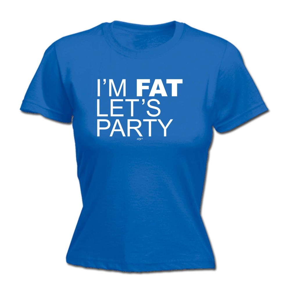 Lets Party - Womens T Shirt Funny T-Shirt Novelty gift tshirt
