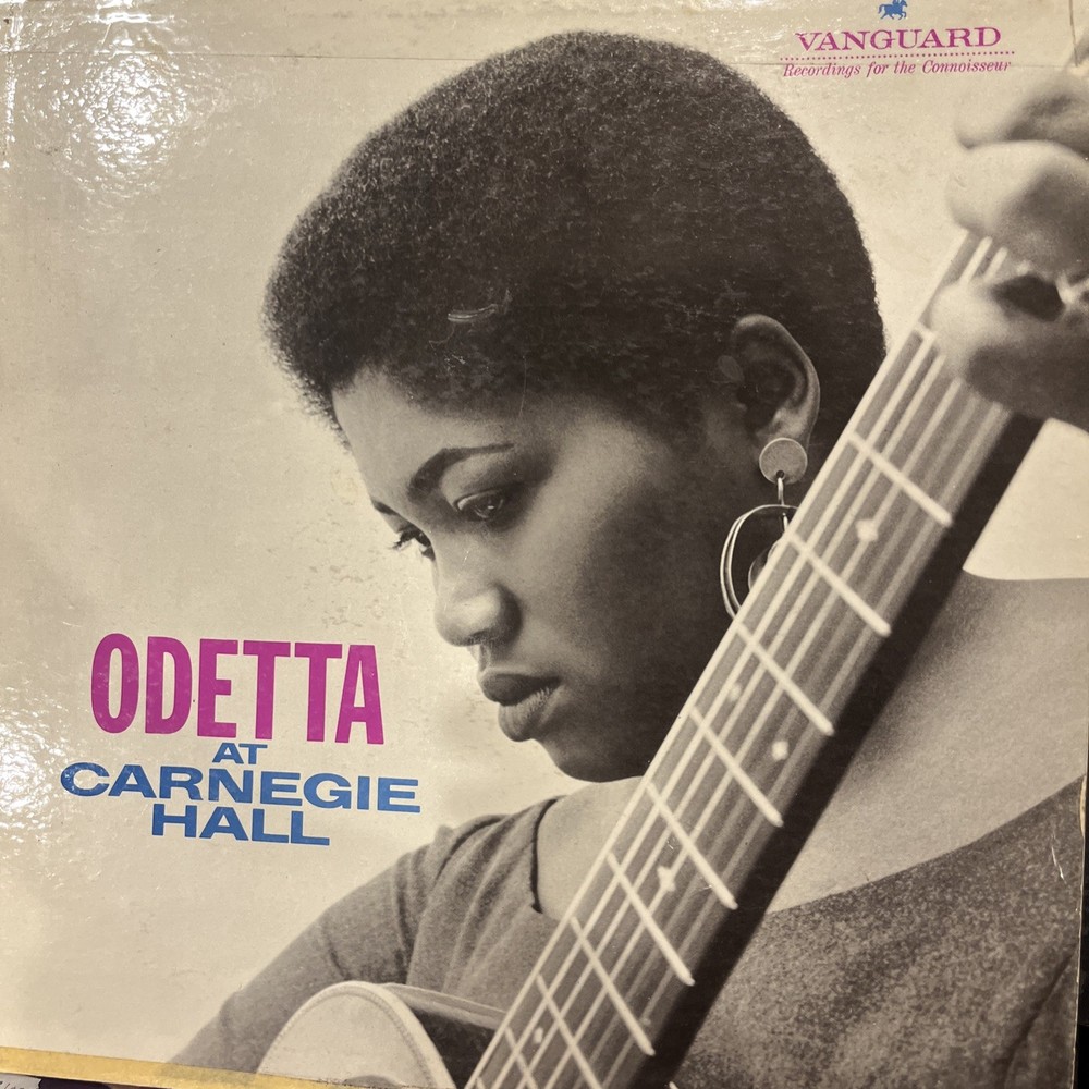 Odetta - At Carnegie Hall Vinyl Record 1st Press Mono