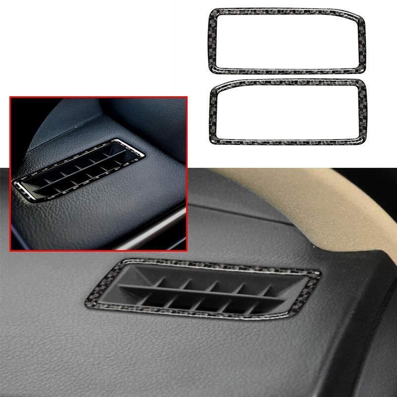 Carbon Fiber Dashboard Upper Air Outlet Vent Trim For Car Lexus IS 13-22 300 350