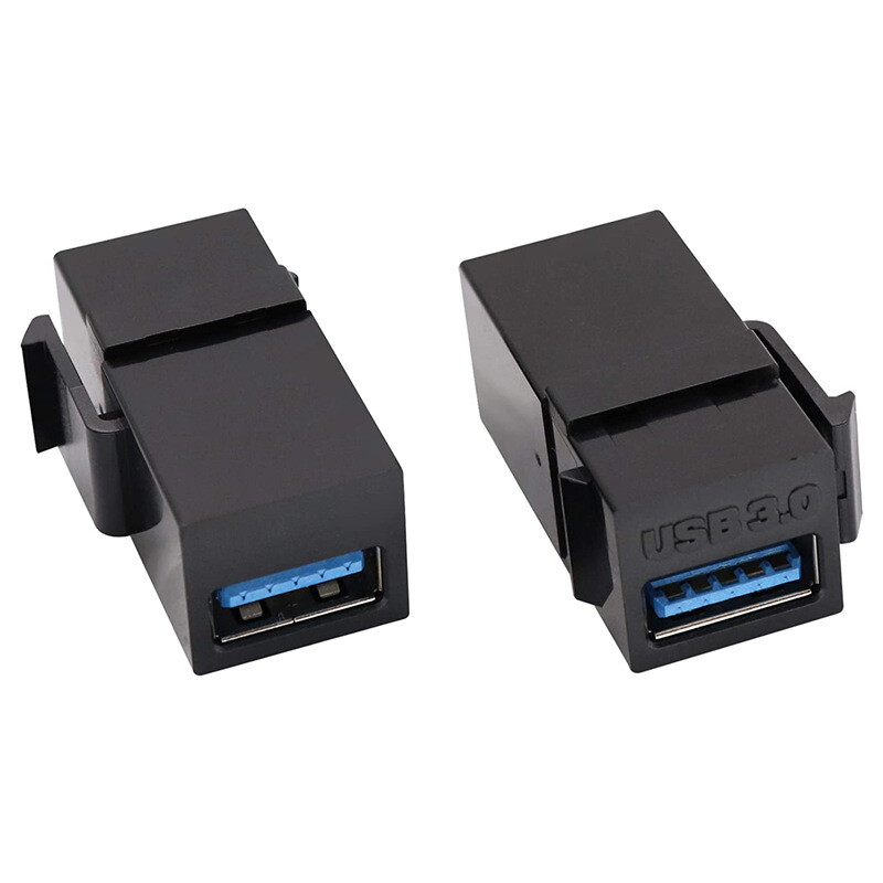 Portable USB 3.0 Female to Female Coupler Straight Extension Connector Adapter