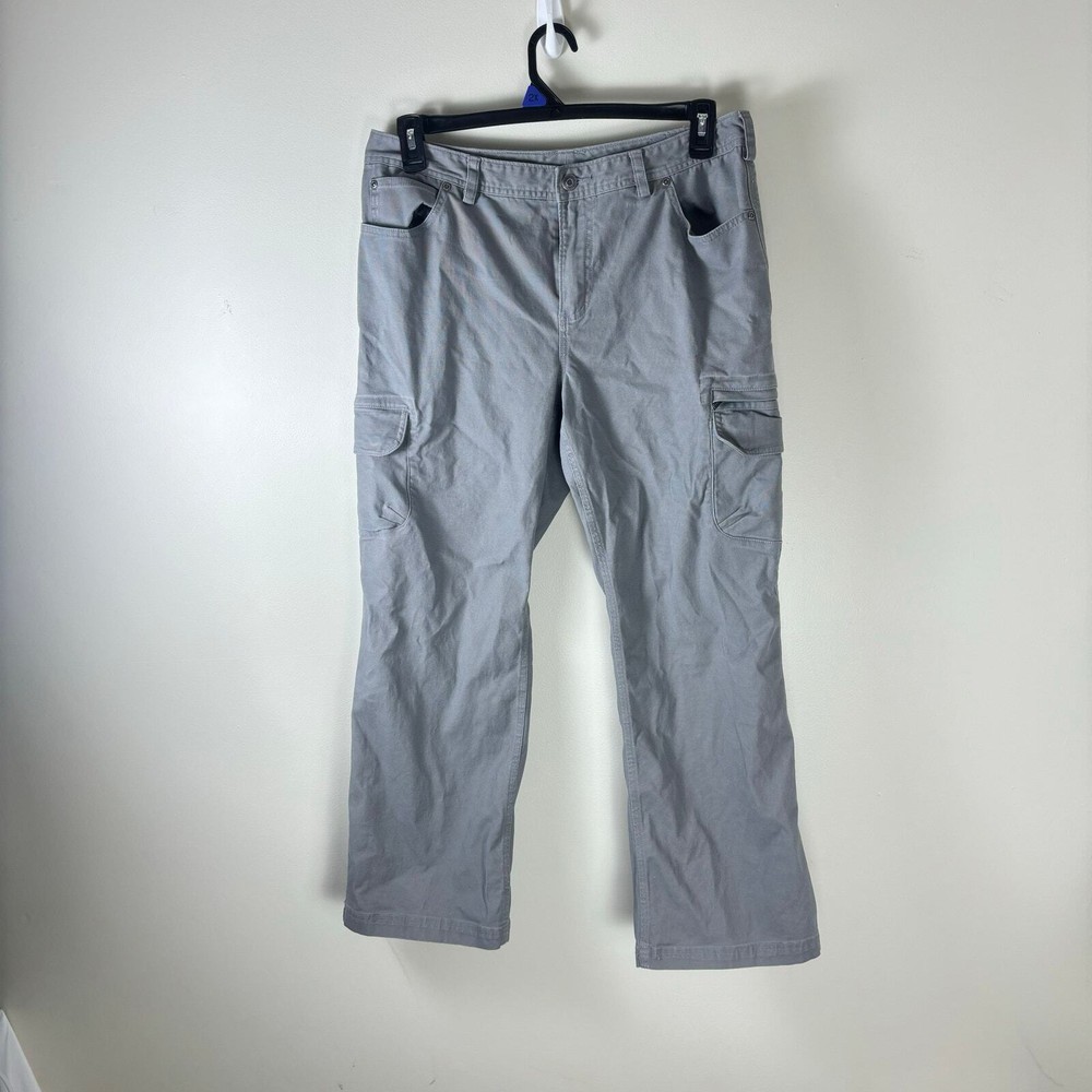 Duluth Trading Co Womens Utility Cargo Pants Gorpcore Size 14