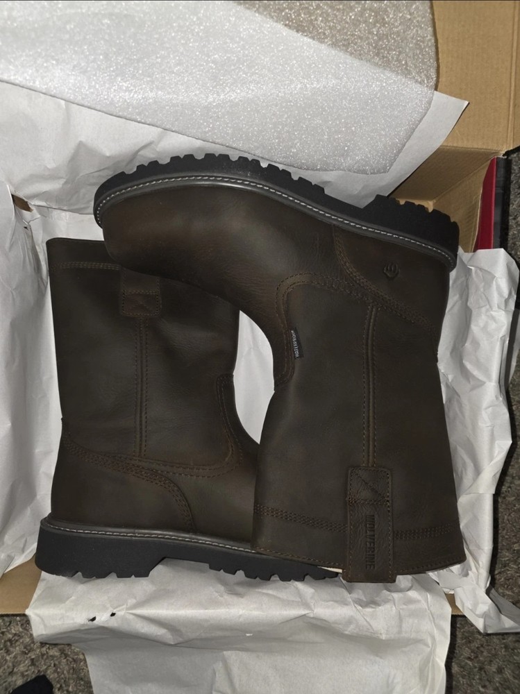 Wolverine Wellington Waterproof Steel Toe Boots Work Size 11
