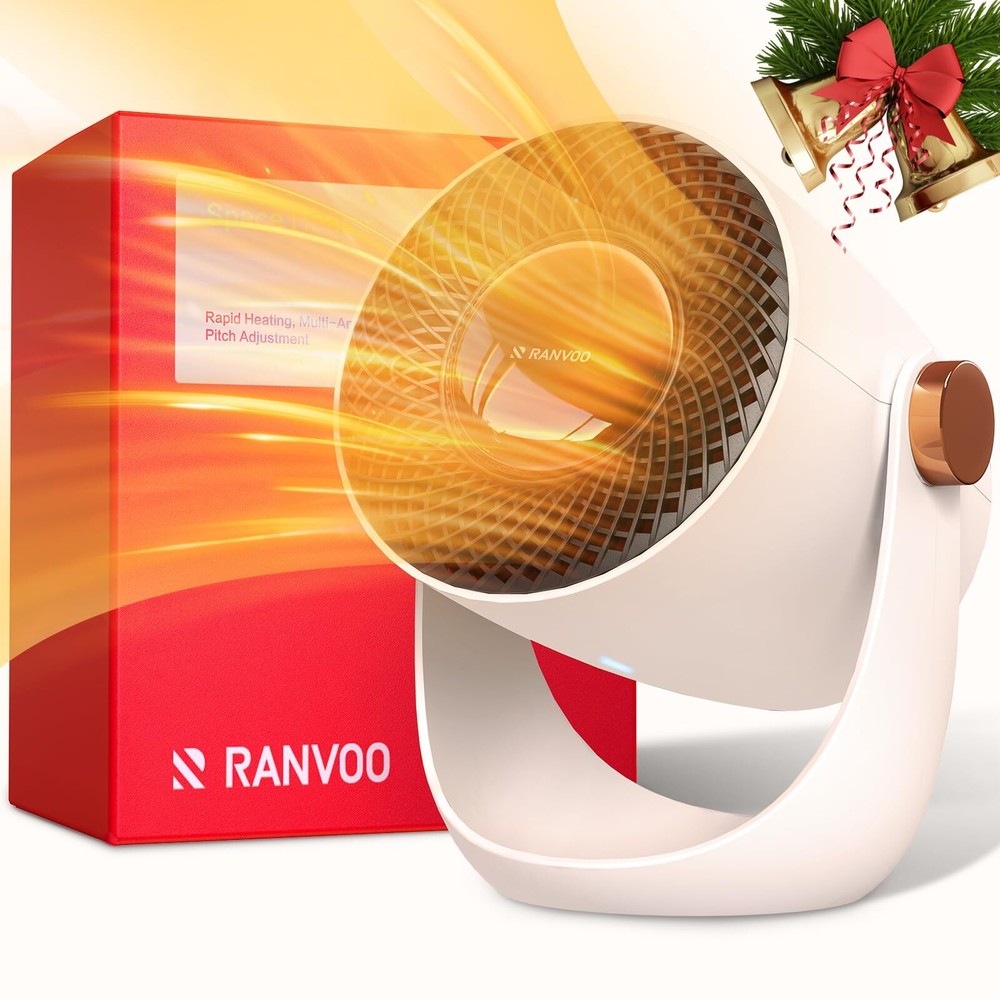 Space Heater, 120° Up & Down, ECO Space Heaters for Indoor Use with Graphene,...