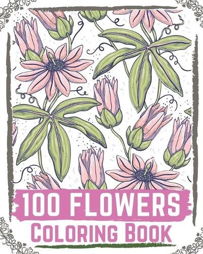 Ilias Books 100 Flowers Coloring Book (Paperback)Another great item from Rarewaves USA | Free delivery!