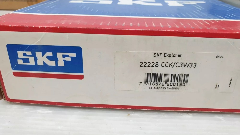 NEW SKF 22228 CCK/C3W33 spherical roller bearing 1PCS #NN