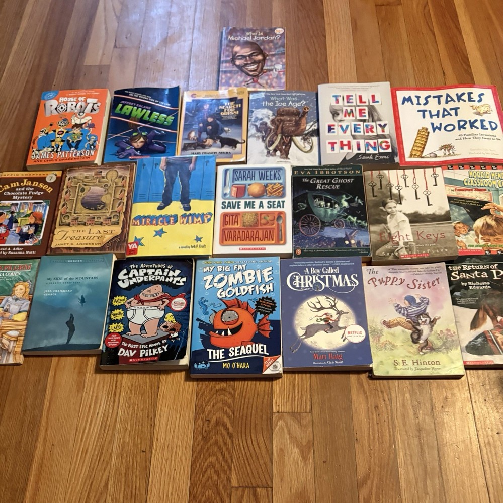 Lot Of 21 Mixed Preowned Children Chapter Books