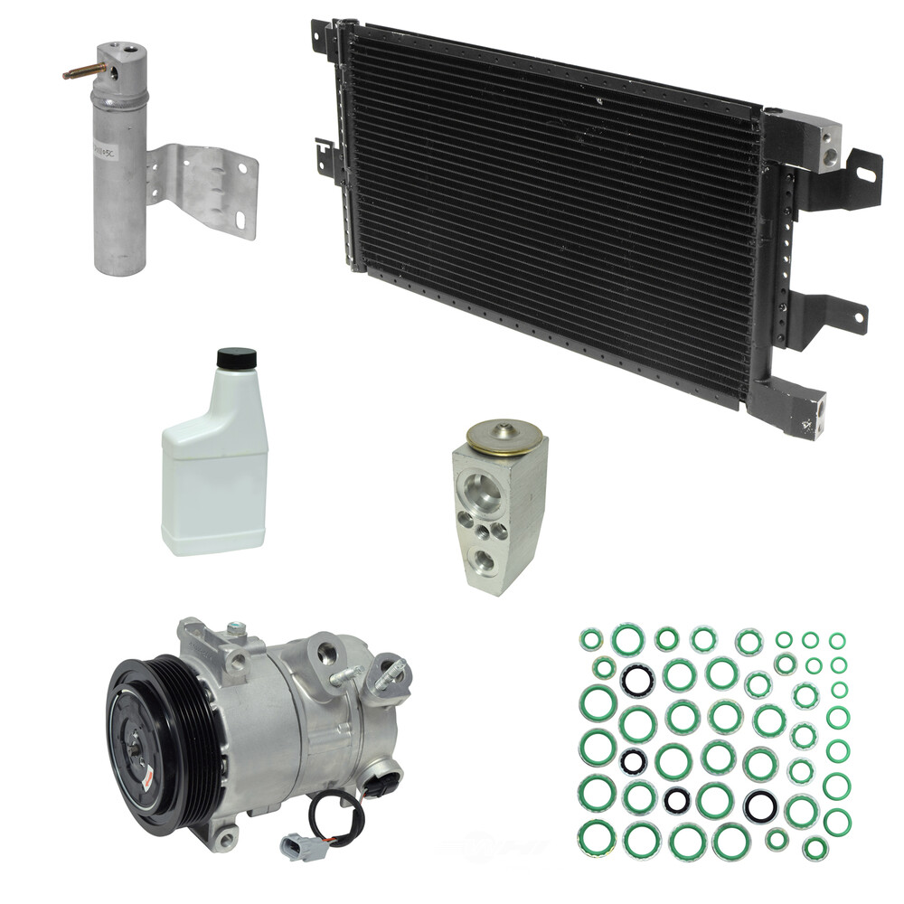 A/C Compressor Kit with Condenser UAC KT 5947A Replacement Kit