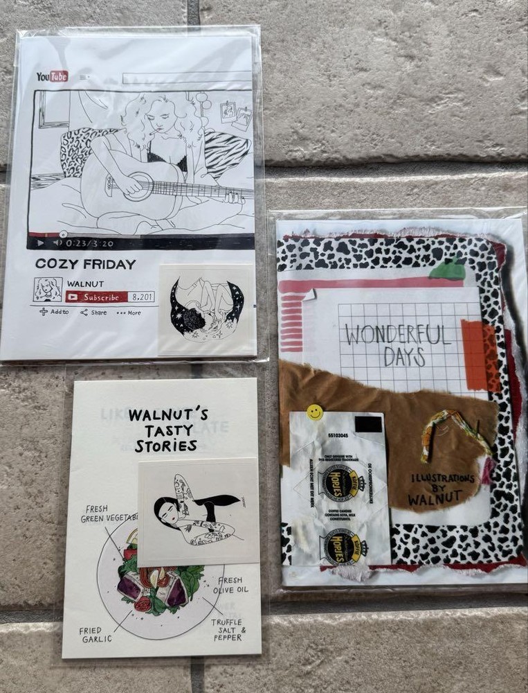 Walnut Art Book 3 Types Photo Collection