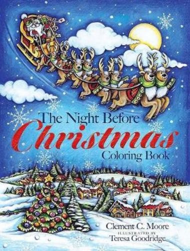 Clement C. Moore The Night Before Christmas Coloring Book (Paperback)Another great item from Rarewaves USA | Free delivery!