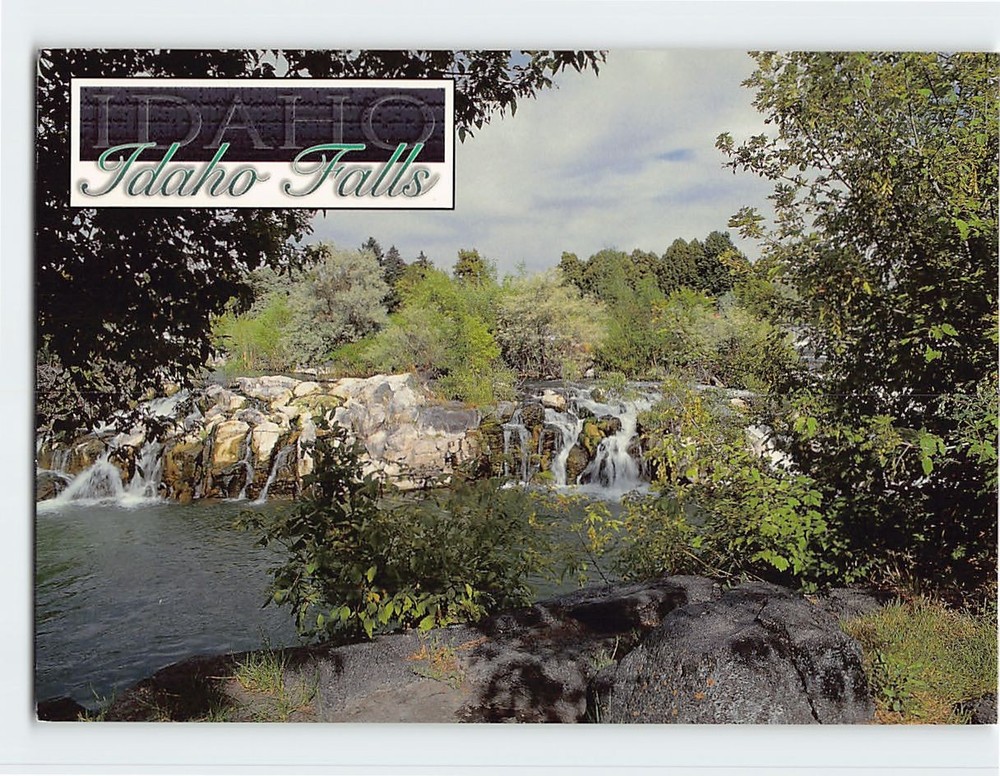 Postcard Idaho Falls Idaho USA
