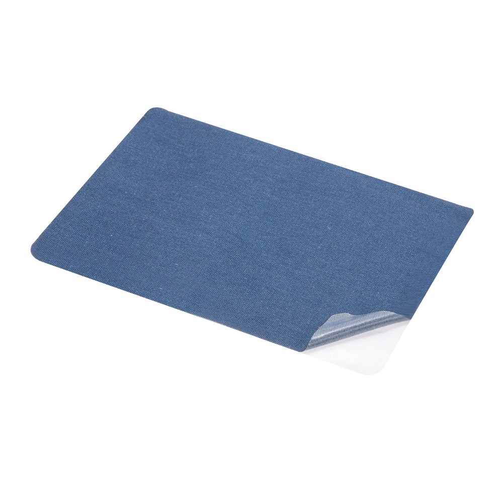4Pcs Iron-On Denim Repair Patches, 8x11 Inch, Light Blue for Fabric Maintenance