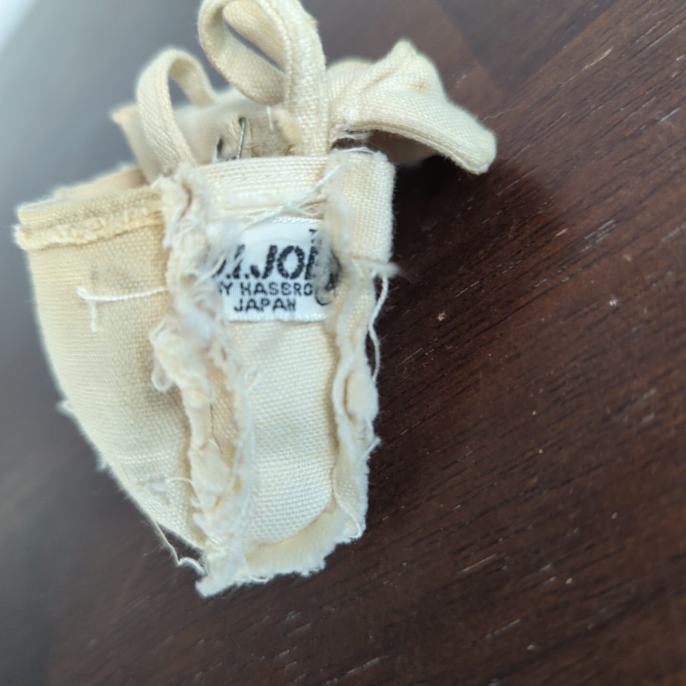 1964 GI Joe Action Soldier Ski Patrol Mountain Troop White Backpack Hasbro Japan