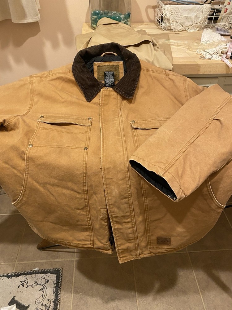 VTG Duck Head Chore Barn Coat Jacket Men's Large Canvas 90's  Excellent